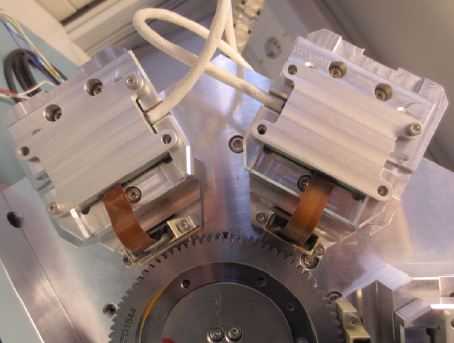 Die magnetoresistiven Leseköpfe von Nonius-Encoder-Ringen müssen ebenfalls rigorose Weltraumtests überstehen.