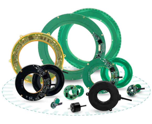 Kapazitive Winkelmesssysteme (Encoder) von Netzer